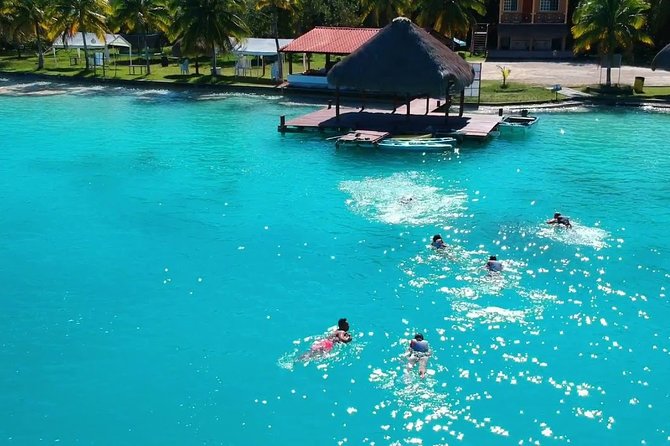 1 Day Tour to Bacalar, Cenotes and 7 color Lagoon with lunch from Cancun - Isla Pájaros and the bird-filled side of Bacalar