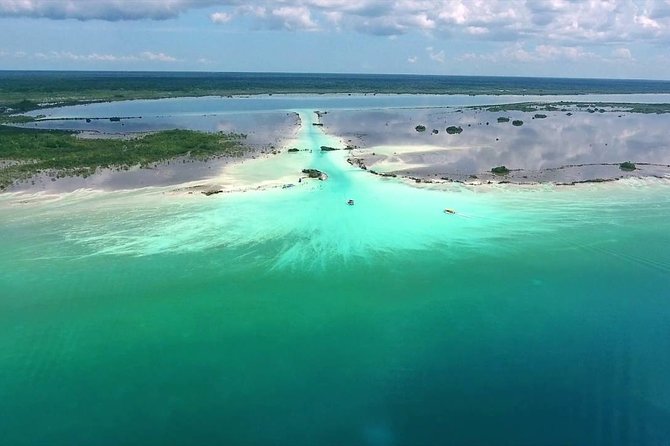 1 Day Tour to Bacalar, Cenotes and 7 color Lagoon with lunch from Cancun - San Felipe Fort and the Bacalar town stop