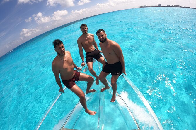 1-hour Clear Boat Tour in Nichupte Lagoon from Cancun - Key points to know before you book