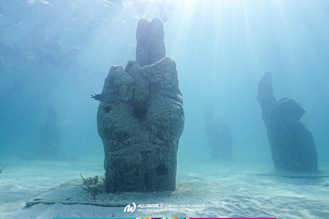 2-Hour Snorkeling Paradise Reef in Cancún Underwater Museum - Arriving at Aquaworld Cancun