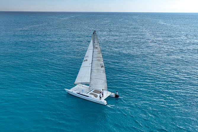2 in 1 Catamaran to Isla Mujeres Tour from Cancun with Open Bar - Forty Minutes on Isla Mujeres