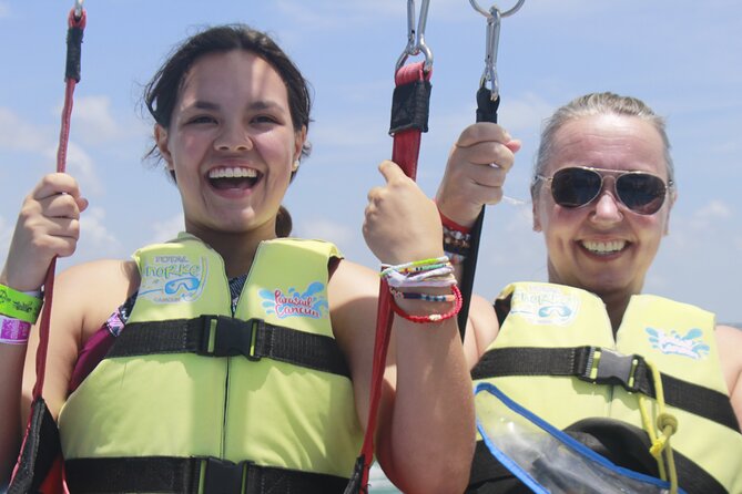 2 in 1 Parasailing and Jet Sky Tour in Cancun - Two Cancun thrills, one short outing