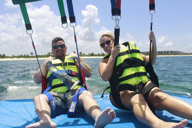 2 in 1 Parasailing and Jet Sky Tour in Cancun - Taking the jet ski through Cancun’s water