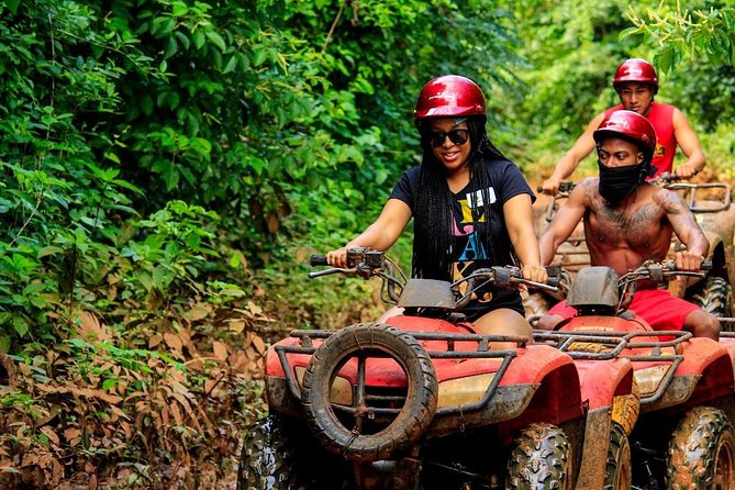 3 adrenaline activities Atvs Zipline and a swim experience in a cenote - A half-day of action on the Ruta de los Cenotes