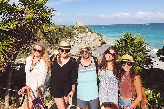 4 PLACES 1 DAY Tour to Coba and Tulum Ruins, Cenote and Playa del Carmen. - Cenote Kuxtal: the day’s best relief from the heat