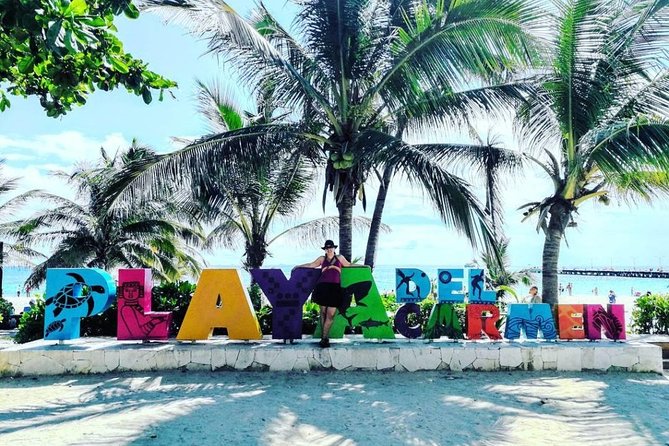 4 PLACES 1 DAY Tour to Coba and Tulum Ruins, Cenote and Playa del Carmen. - Playa del Carmen and Quinta Avenida
