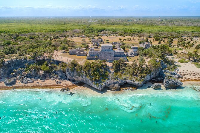 4x1 Tulum, Coba, Cenote & Playa del Carmen from Cancun - Transport, guides, and the shape of the day