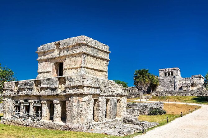 5x1 Tour: Tulum Coba Cenote Mayan Village and Playa del Carmen - Tulum’s Caribbean ruins in a 90-minute visit