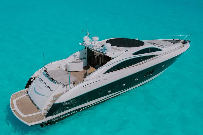 82 Feet Mega Yacht Rental up to 15pax in Cancun - Snorkeling on the way to Isla Mujeres