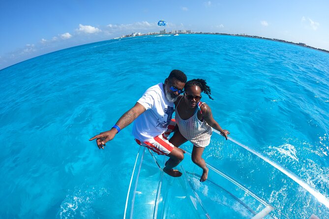 90 Minute Clear Boat Tour in Cancun - Friendly guides, simple comforts