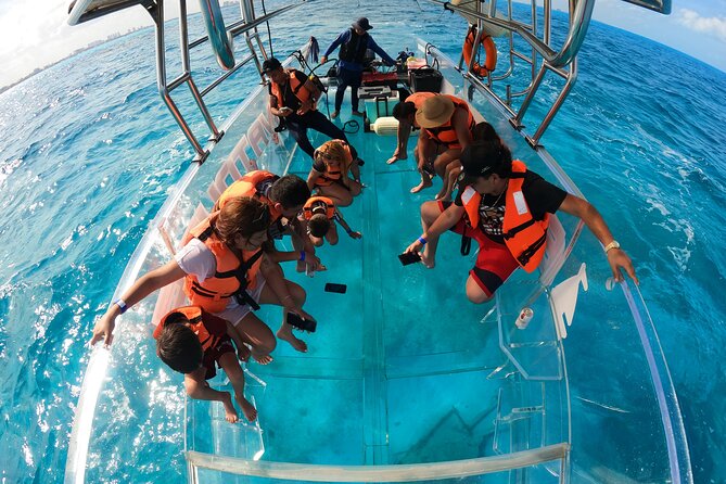 90 Minute Clear Boat Tour in Cancun - From Nichupté Lagoon to the Caribbean