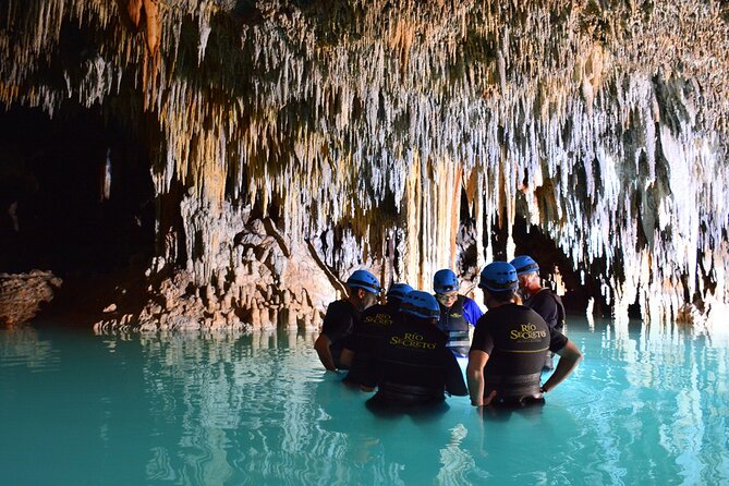 A secret river adventures tour. Explore the nature wonders of the Riviera Maya - Hiking Through The Underground River