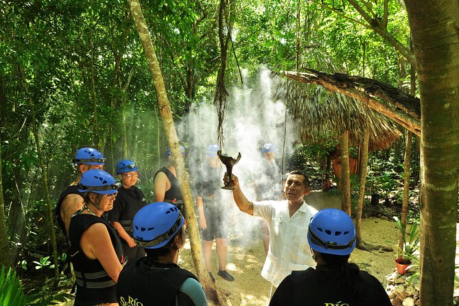A secret river adventures tour. Explore the nature wonders of the Riviera Maya - Biking And Rappelling Add Real Effort