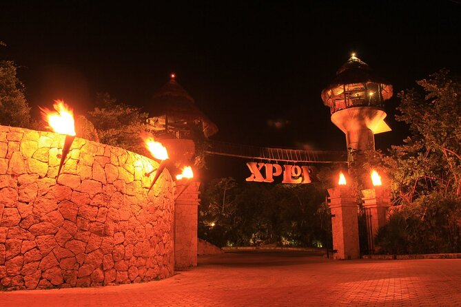 Adrenaline Tour Xplor Fuego from Cancún & Playa del Carmen - Underground swimming through stalactites