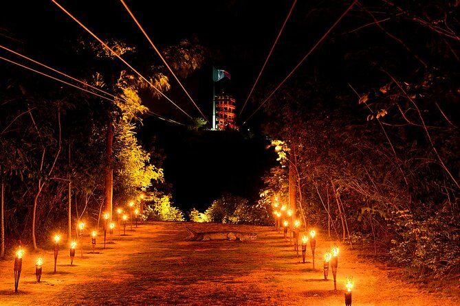 Adrenaline Tour Xplor Fuego from Cancún & Playa del Carmen - Dinner, drinks, and the alcohol confusion