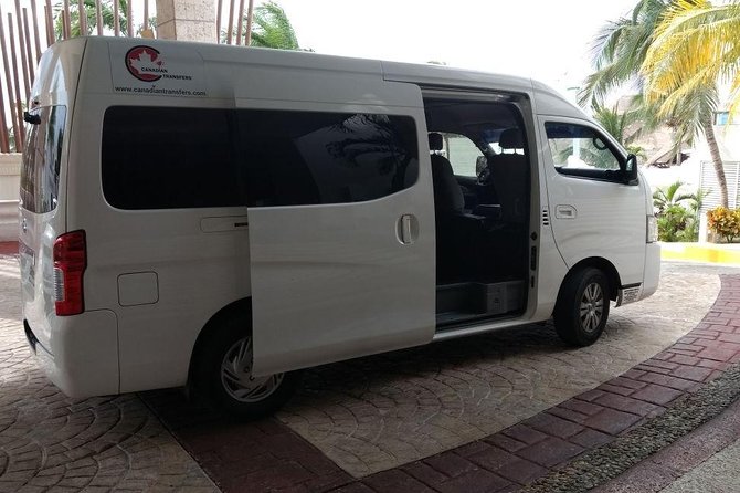 Airport Transfers to Puerto Morelos - Private van (ROUND TRIP) FLAT RATE - Setting Up the Return to Cancun Airport