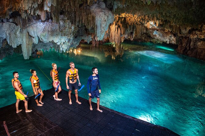 Akumal Cenote Swimming and Snorkeling from Cancun & Costa Mujeres - Lunch and downtime at Punta Venado