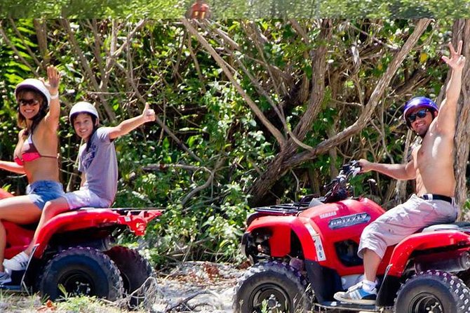 Amazing Adventure Experience in Riviera Maya: ATV'S, ZIPLINING AND MAYAN CENOTE - Guides, music, and the feel of the park