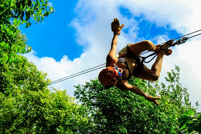 Amazing ATV Tour, Ziplines and Cenote Swim with Lunch and round trip included - What this Riviera Maya adventure is really like