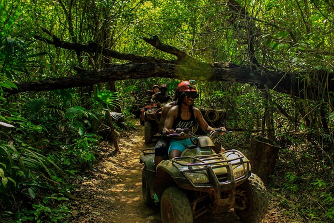 Amazing ATV Tour, Ziplines and Cenote Swim with Lunch and round trip included - Lunch after the activities