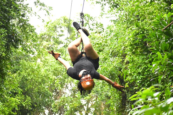 ATV adventure with cenote, ziplines, snack and transport from Cancun or Riviera - Three Riviera Maya thrills in four hours