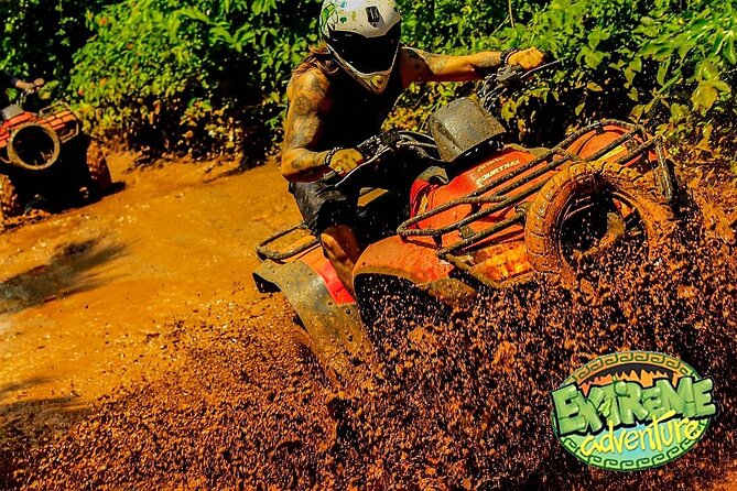 ATV Cenote & Ziplines Activities from Riviera Maya - The open cenote and its three jump platforms