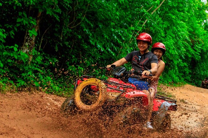 ATV Experience from Cancun adrenaline day! - A half-day of jungle action near Cancun