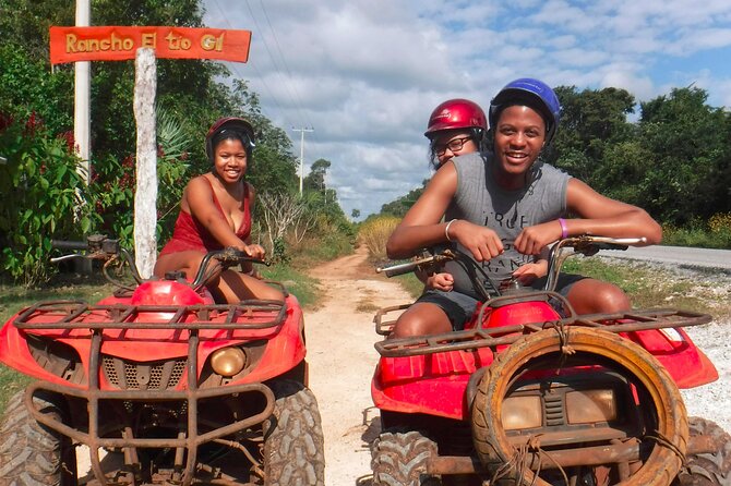 ATV Experience from Cancun adrenaline day! - Ziplines, hanging bridges, and the treetop section