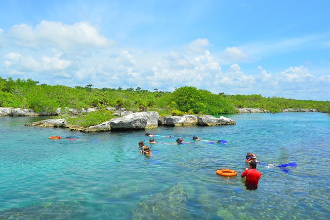 ATV Extreme and Snorkel Combo Tour from Cancun - Cooling off in a jungle cenote