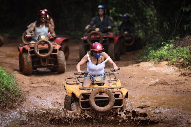 Atv's, Ziplines and Cenote Swim From Cancun and Riviera Maya - What $48.75 buys you