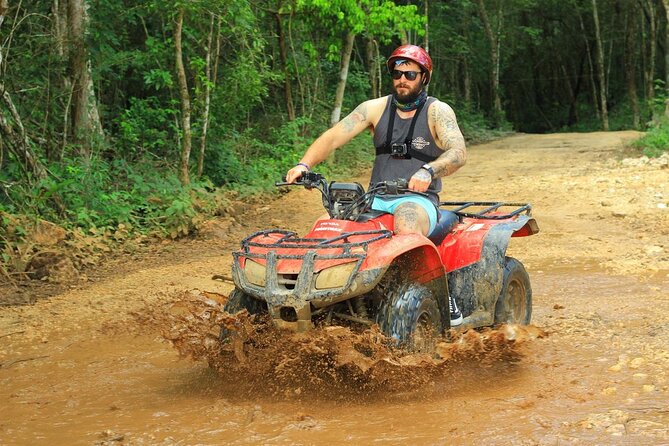 ATV Tour from Cancun and Puerto Morelos with Ziplines and Cenote. - The real price: $35.23 plus a $30 fee