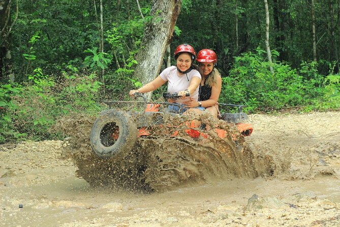 ATV Tour from Cancun and Puerto Morelos with Ziplines and Cenote. - Ziplines and hanging bridges without extreme heights