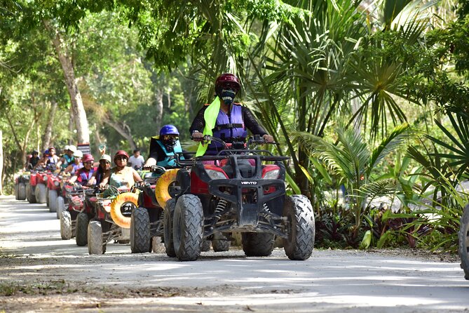 ATV Tour Zipline and Explore 2 Hidden Cenotes - A Useful Break Between Fast Activities