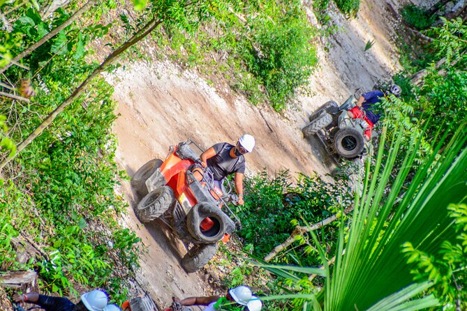 ATV Tour, Ziplines and Cenote with Lunch and Transportation - Mexican snacks and a short break