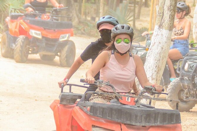 ATV Tour, Ziplines and Cenote with Lunch and Transportation - Safety rules, lockers and what to bring