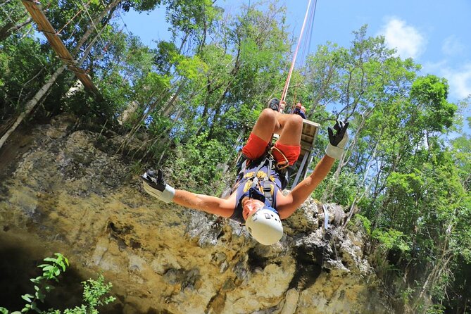 ATV with Ziplines and Cenote From Cancun - Zipline platforms bring the biggest burst of adrenaline