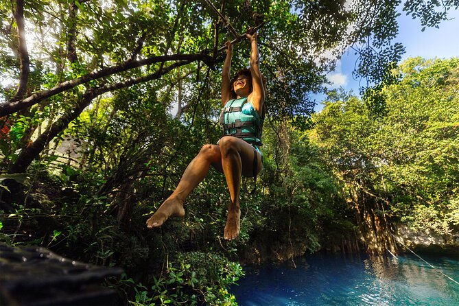 ATV Zipline Cenote Adventure from Playa del Carmen - A quick jungle sampler for $59
