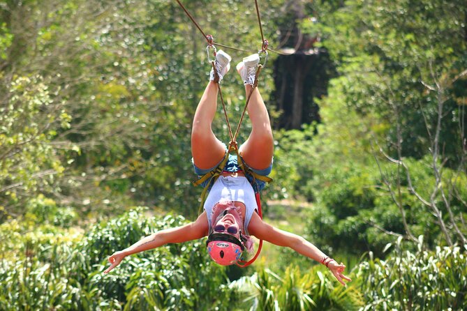 ATV, Ziplines & Cenote. Lunch & Tequila Tasting Included - The 30-minute ATV ride through the forest