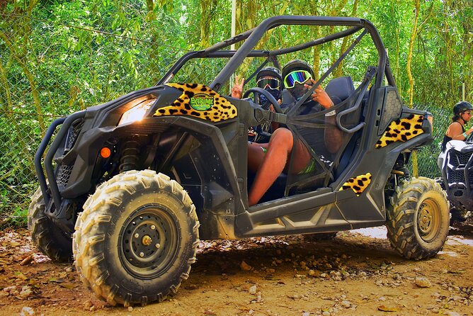 ATV, Ziplines & Cenote with Transportation - Five ziplines and three interactive bridges
