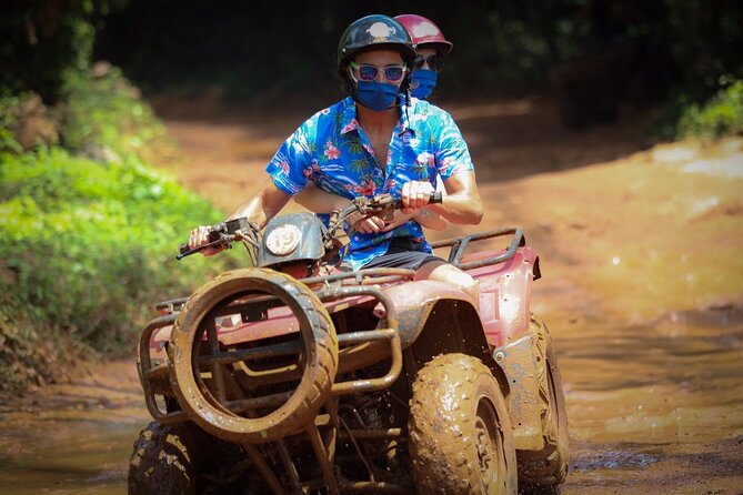 ATV, Ziplining & Cenote Tour, Transportation & Tequila Tasting - Five canopy ziplines and three bridges