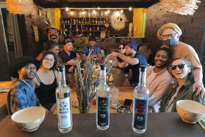 Authentic Artisanal Mezcal tasting in Cancun with appetizers. - Staying for Latin music after the tasting