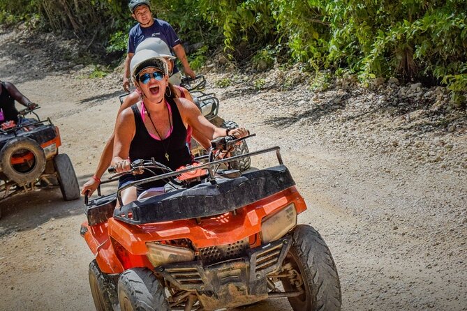 Best ATV & Mavericks Experience in Cancun + Cenote + Zip Lines - ATV Riding Through the Jungle
