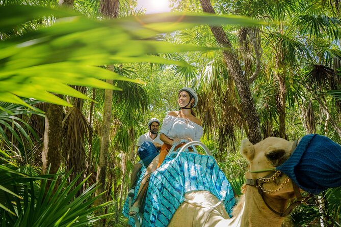 Camel Expedition and Beach Club In Riviera Maya - Maroma Beach and the beach-club stop