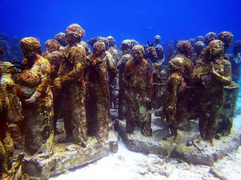 Cancun: 2-Tank Dive for Beginners with MUSA and Reef Dive - The natural reef is the stronger wildlife stop