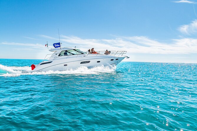 Cancun 4 hour Private Yacht Experience with Lunch and Open Bar Onboard - Hotel pickup makes the morning easier