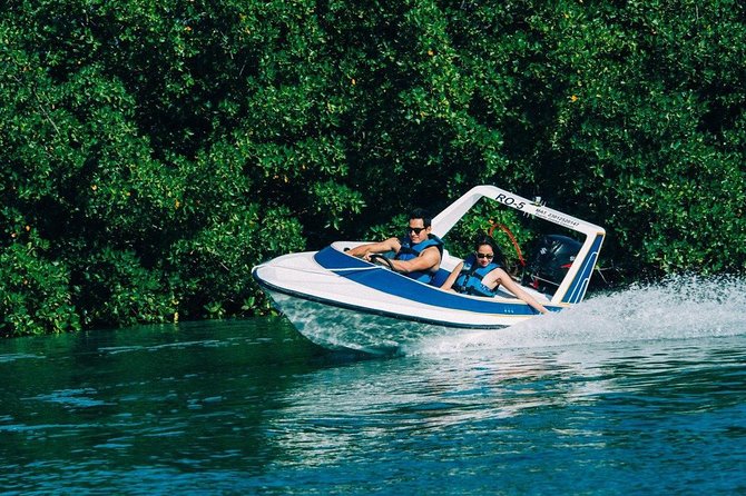 Cancun Adventure Speed Boat Jungle Tour with Transportation - Transportation from Cancun Hotel Zone hotels