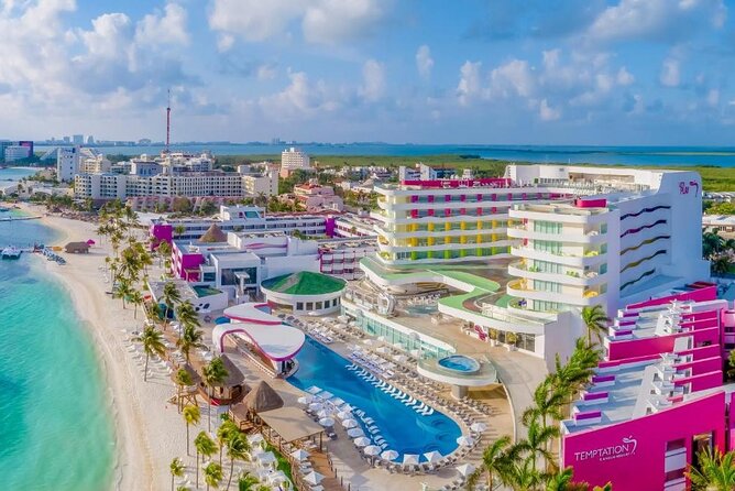 Cancun Airport and Temptation Cancun Resort Private Shuttle - Key points at a glance