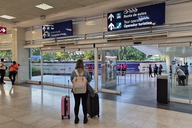 Cancun Airport Private Transfers to Playa del Carmen 30 Miles - Meeting your ride at Cancun Airport