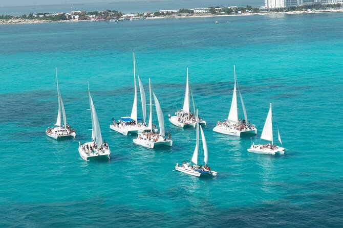 Cancun All Inclusive Catamaran Tour to Isla Mujeres - Isla Mujeres Time: Beach Club First, Island Town Second