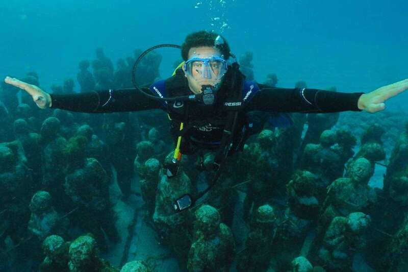 Cancun: Beginner Scuba Diving at Underwater Museum - Key points to know before booking